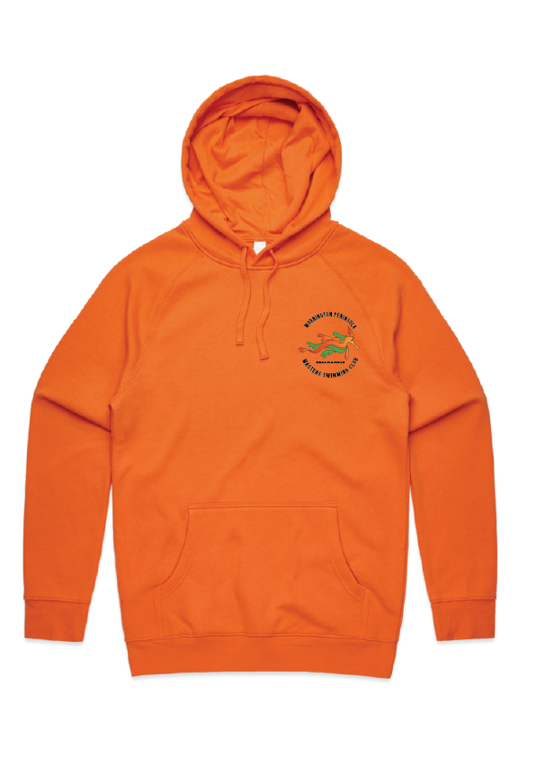 Mornington Peninsula Masters Swim Club Hoodie - Unisex Orange