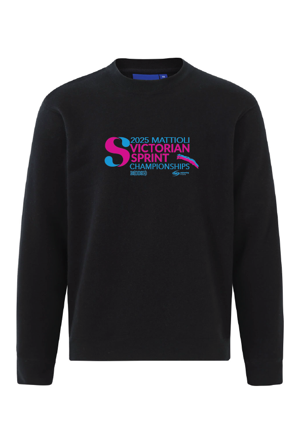 2025 VICTORIAN SPRINT CHAMPIONSHIP SWEAT-  BLACK