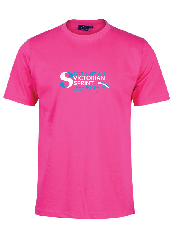 2025 VICTORIAN SPRINT CHAMPIONSHIP SHORT SLEEVE TEE - MAGENTA