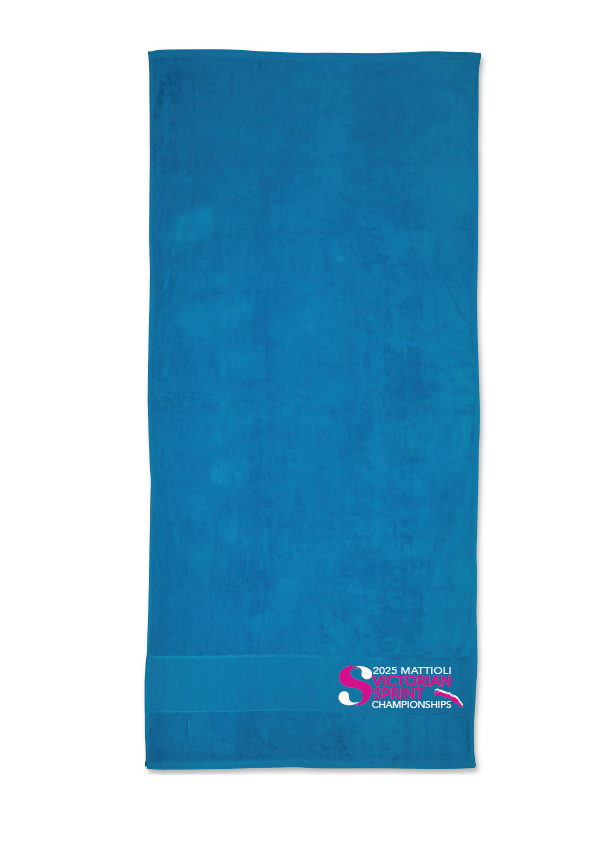 2025 VICTORIAN SPRINT CHAMPIONSHIP TOWEL - AZURE