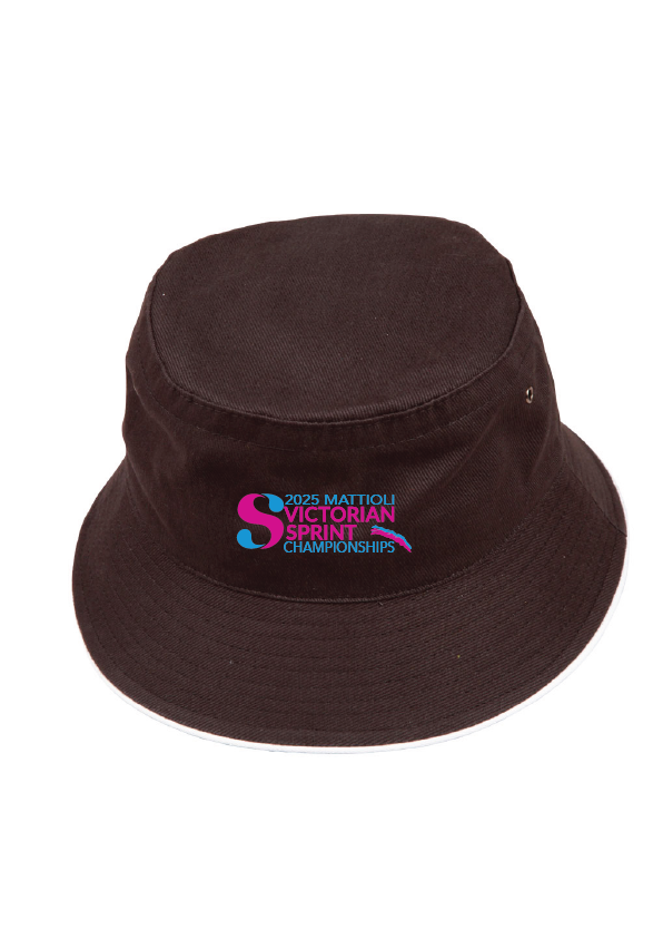 2025 VICTORIAN SPRINT CHAMPIONSHIP BUCKET HAT  - BLACK