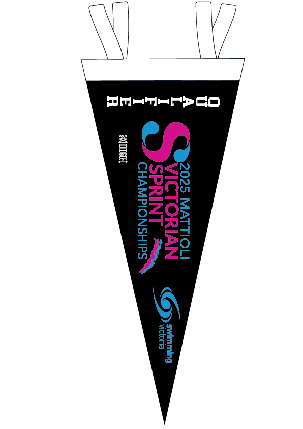 2025 VICTORIAN SPRINT CHAMPIONSHIP FELT PENNANT - Qualifier