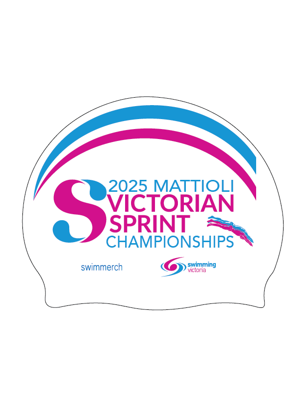 2025 VICTORIAN SPRINT CHAMPIONSHIP SILICONE SWIM CAP