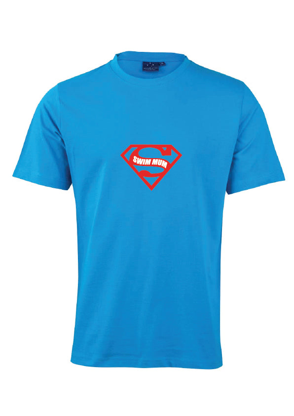 SWIM MUM TEE - NAVY