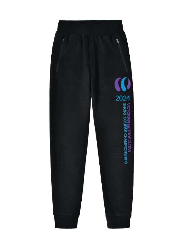 2024 Victorian Metropolitan SC Championships Fleece Trackpant Black