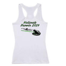 Powerpoints 2024 Nationals T-back tank Womens- White