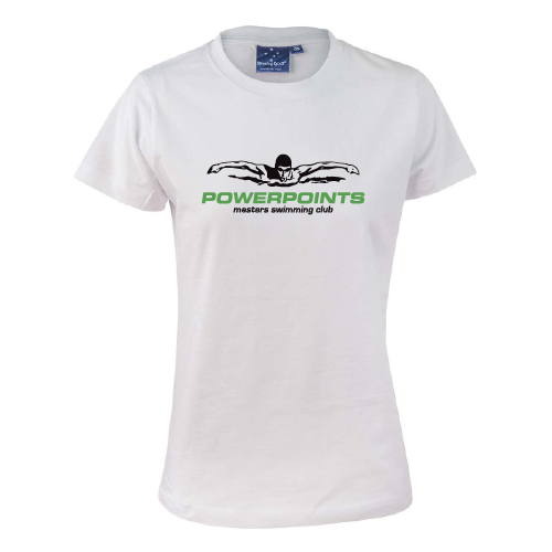 PowerPoints 2024 Nationals Womens Tee - White
