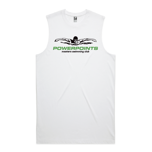 PowerPoints 2024 Nationals Womens Tank - White