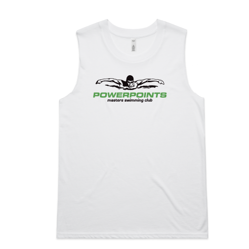 PowerPoints 2024 Nationals Mens Tank - White