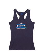 2024 Queensland Age & Open  Diving Championships T-back tank Womens/Teens - Navy