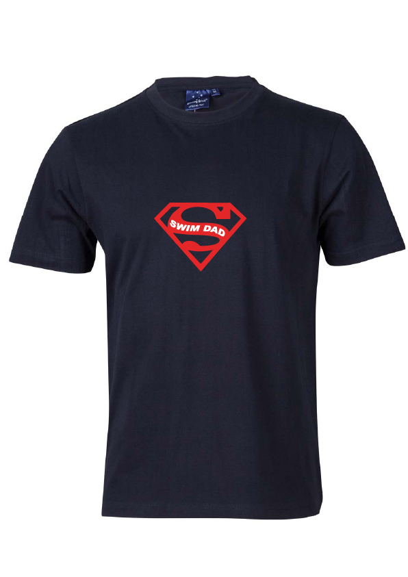 SWIM DAD TEE - NAVY