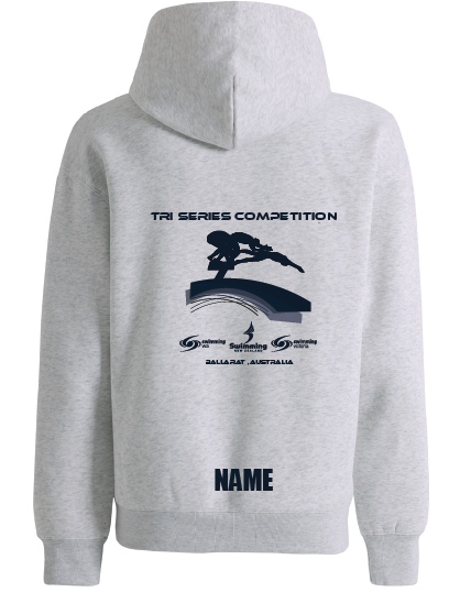 2025 TRI SERIES TOUR - EVENT HOODIE - WHITE MARL