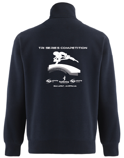 2025 TRI SERIES TOUR - 1/4 ZIP SWEAT - UNISEX NAVY