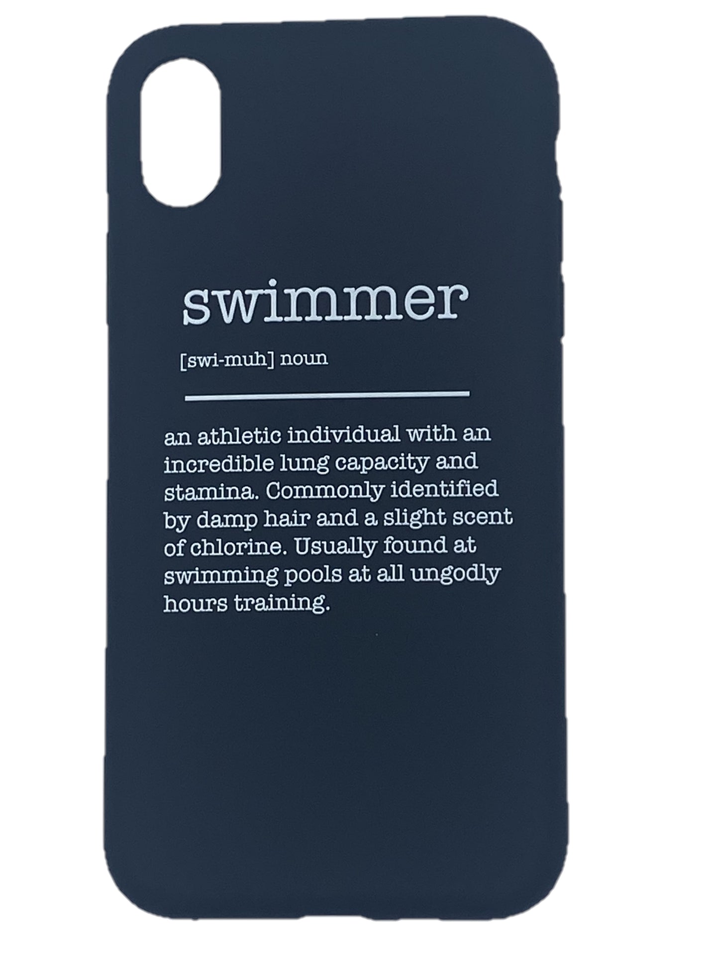 iPhone Cover - "swimmer" {swi-muh} noun