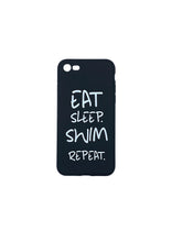 iPhone Cover - "EAT SLEEP SWIM REPEAT"