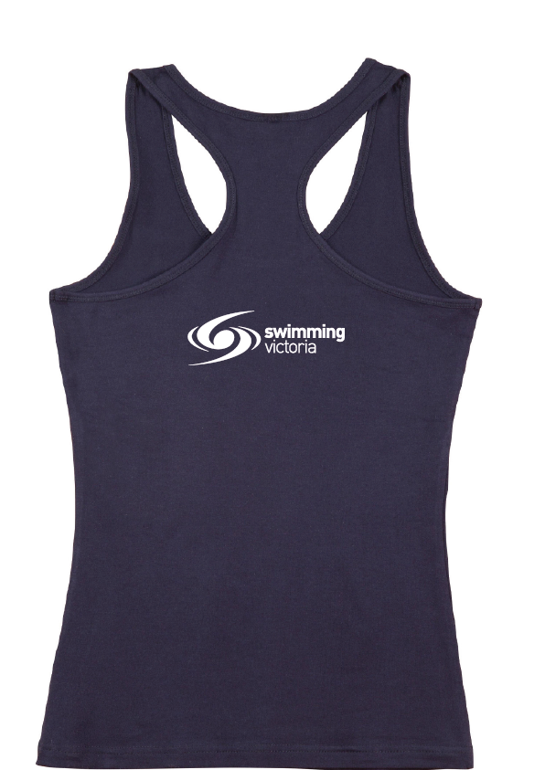 2024 Victorian Open Long Course Championships tank womens/teens - Navy