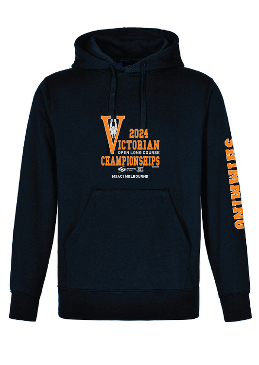 2024 Victorian Open Long Course Championship Hoodie - Navy
