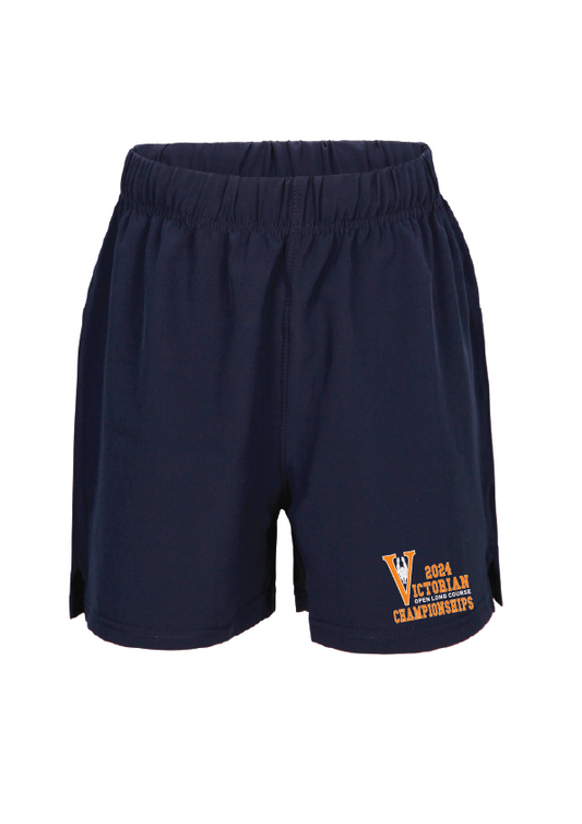 2024 Victorian Open Long Course Championships Shorts - Unisex - Navy