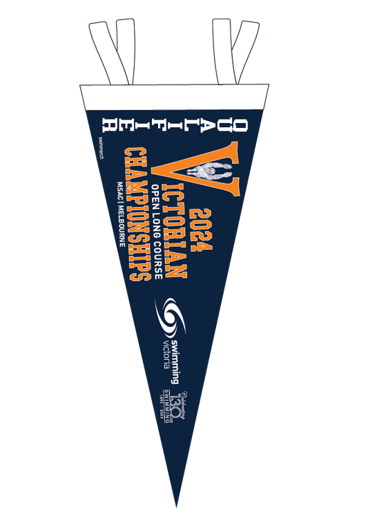 2024 VICTORIAN OPEN LONG COURSE CHAMPIONSHIPS FELT PENNANT - QUALIFIER