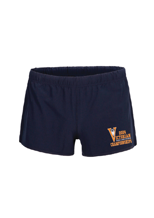 2024 Victorian Open Long Course Championships Shorts - Women's Navy