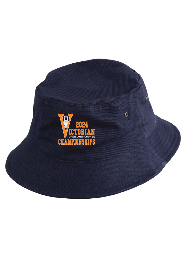 2024 Victorian Open LC Championships bucket hat - Navy