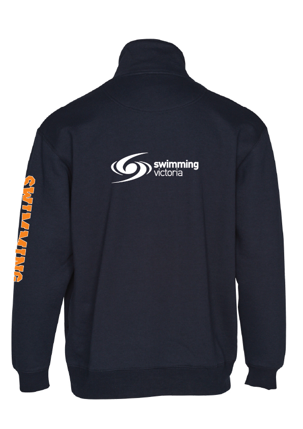 2024 Victorian Open Long Course Championships 1/4 Zip Sweat - Navy