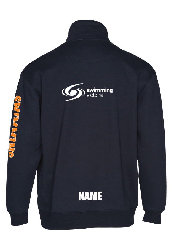 2024 Victorian Open Long Course Championships 1/4 Zip Sweat - Navy