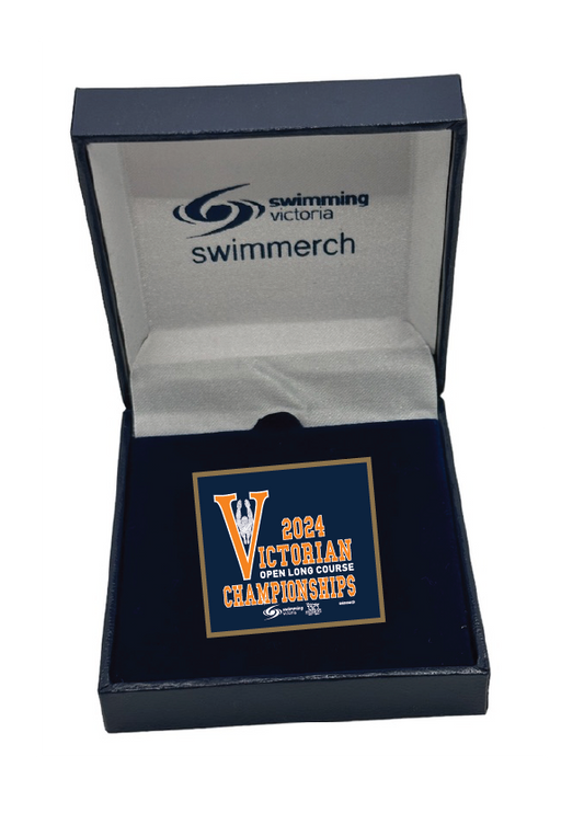 2024 Victorian Open Long Course Championships Boxed Pin - LIMITED STOCK