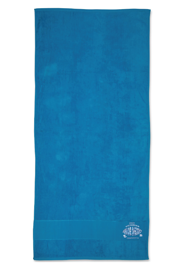 2023 Victorian Junior District Competition Towel - Blue