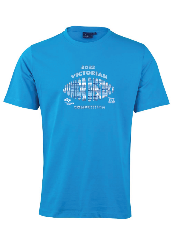 2023 Victorian Junior District Competition  Tee - Blue