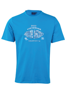 2023 Victorian Junior District Competition  Tee - Blue