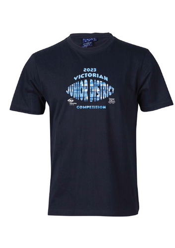 2023 Victorian Junior District Competition  Tee - Navy