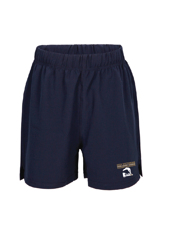 2023 Victorian Open SC Championships Shorts - Kids & Unisex - Navy