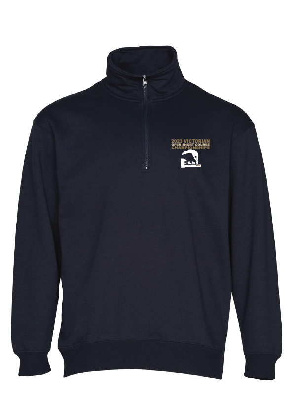 2023 Victorian Open SC Champs 1/4 Zip Sweat - Navy