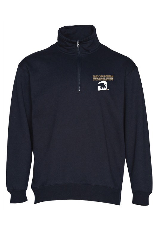 2023 Victorian Open SC Champs 1/4 Zip Sweat - Navy