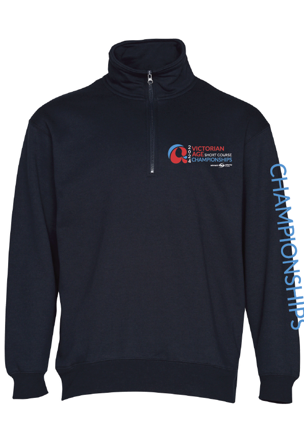 2024 Victorian Age SC Championships 1/4 Zip Sweat - Navy
