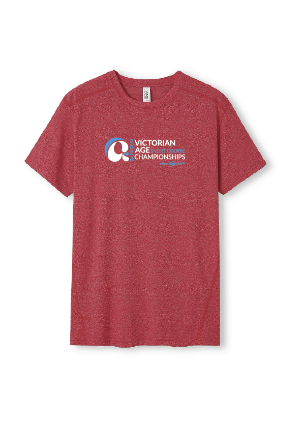 2024 Victorian Age SC Championships Short Sleeve Tee - Red Marle