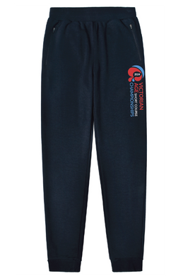 2024 Victorian Age SC Championships Fleece Trackpant Navy