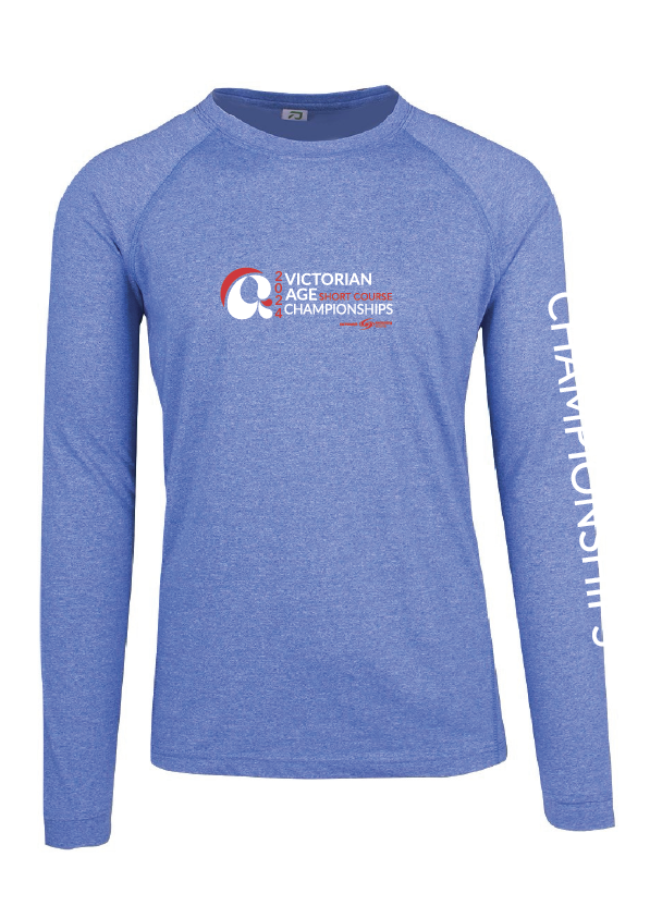 2024 Victorian Age SC Championships Long Sleeve Tee - Blue Marle