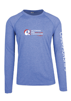 2024 Victorian Age SC Championships Long Sleeve Tee - Blue Marle