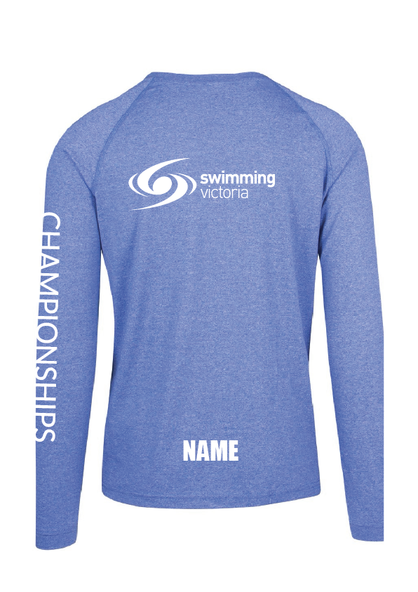2024 Victorian Age SC Championships Long Sleeve Tee - Blue Marle