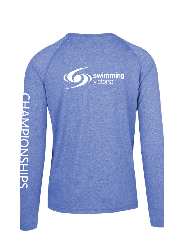 2024 Victorian Age SC Championships Long Sleeve Tee - Blue Marle