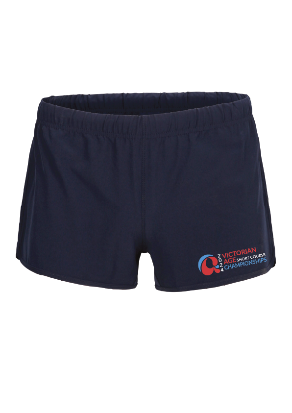 2024 Victorian Age SC Championships womens shorts - navy