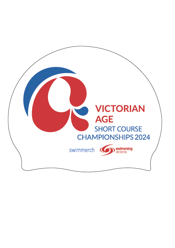 2024 Victorian Age SC Championships Silicone Swim Cap swimmerch