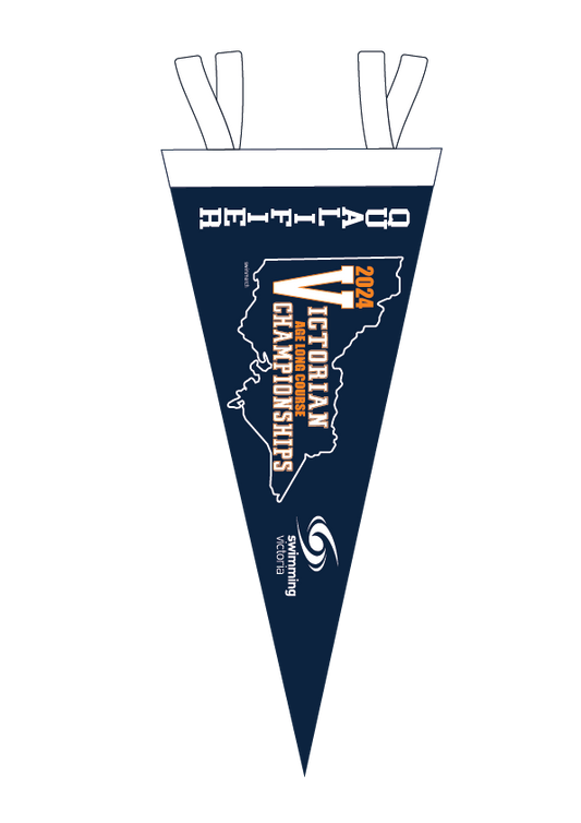 2024 VICTORIAN AGE LONG COURSE CHAMPIONSHIPS FELT PENNANT - QUALIFIER