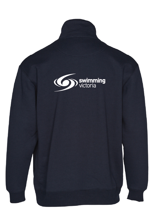 2024 Victorian Age Long Course Championships 1/4 Zip Sweat - Navy