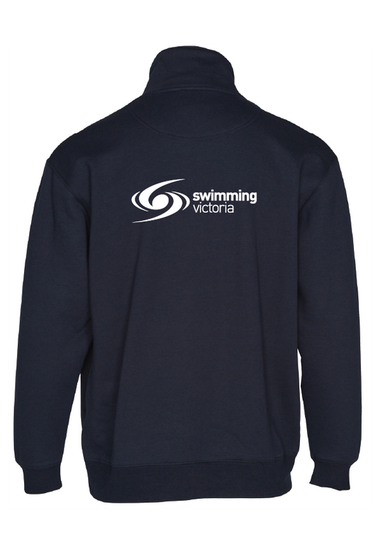 2024 Victorian Age Long Course Championships 1/4 Zip Sweat - Navy