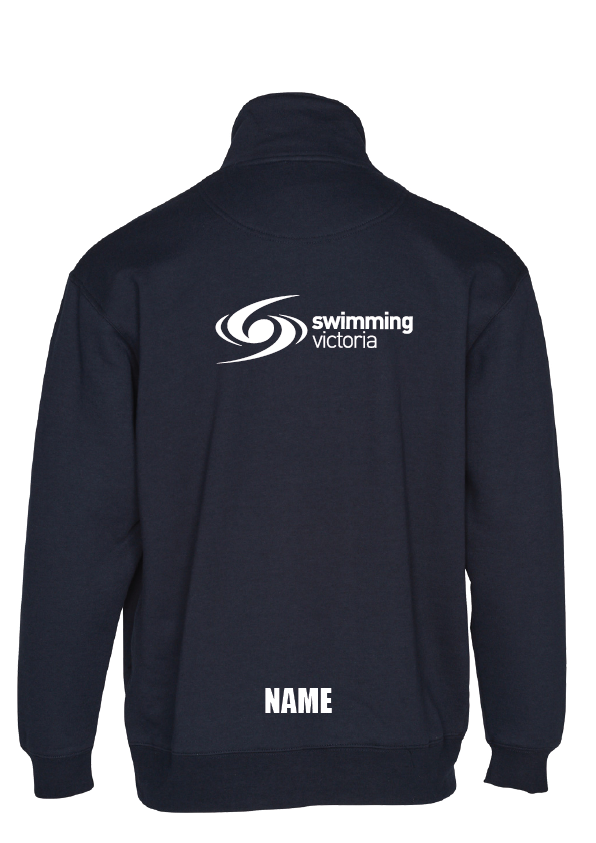 2024 Victorian Age Long Course Championships 1/4 Zip Sweat - Navy