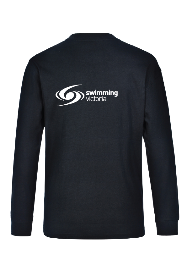 2024 Victorian Age Long Course Championships Long Sleeve Tee - Navy
