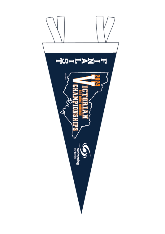 2024 VICTORIAN AGE LONG COURSE CHAMPIONSHIPS FELT PENNANT - FINALIST